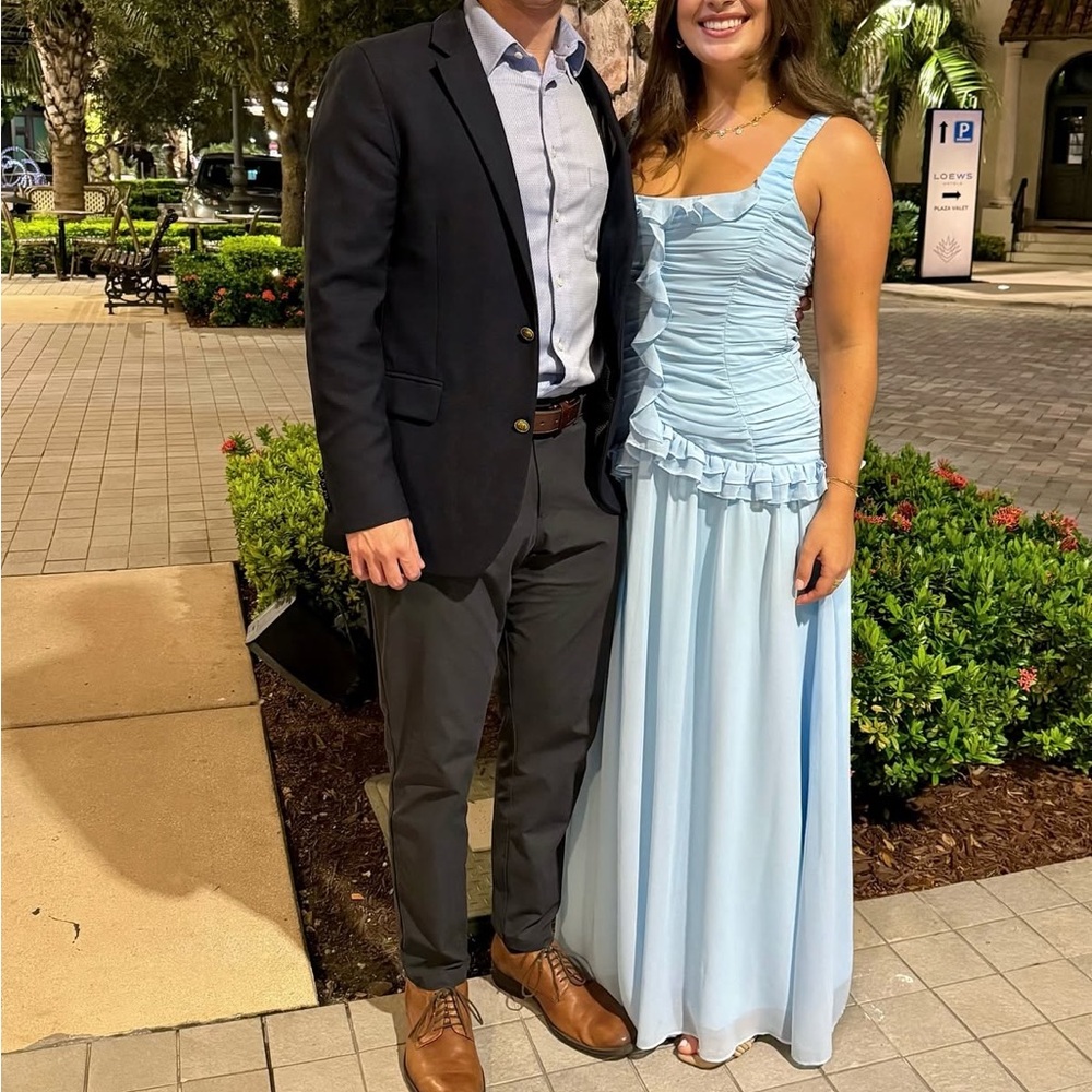 Hello Molly Shoreline Luxe Maxi Dress Blue - Picture 5 of 8